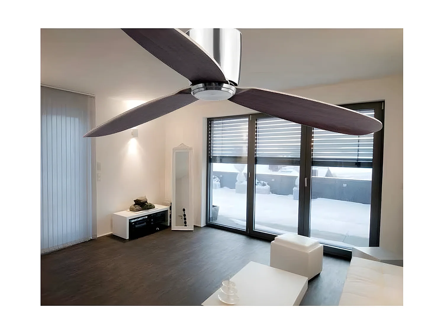 Ventilateur DC NIAS nickel marron