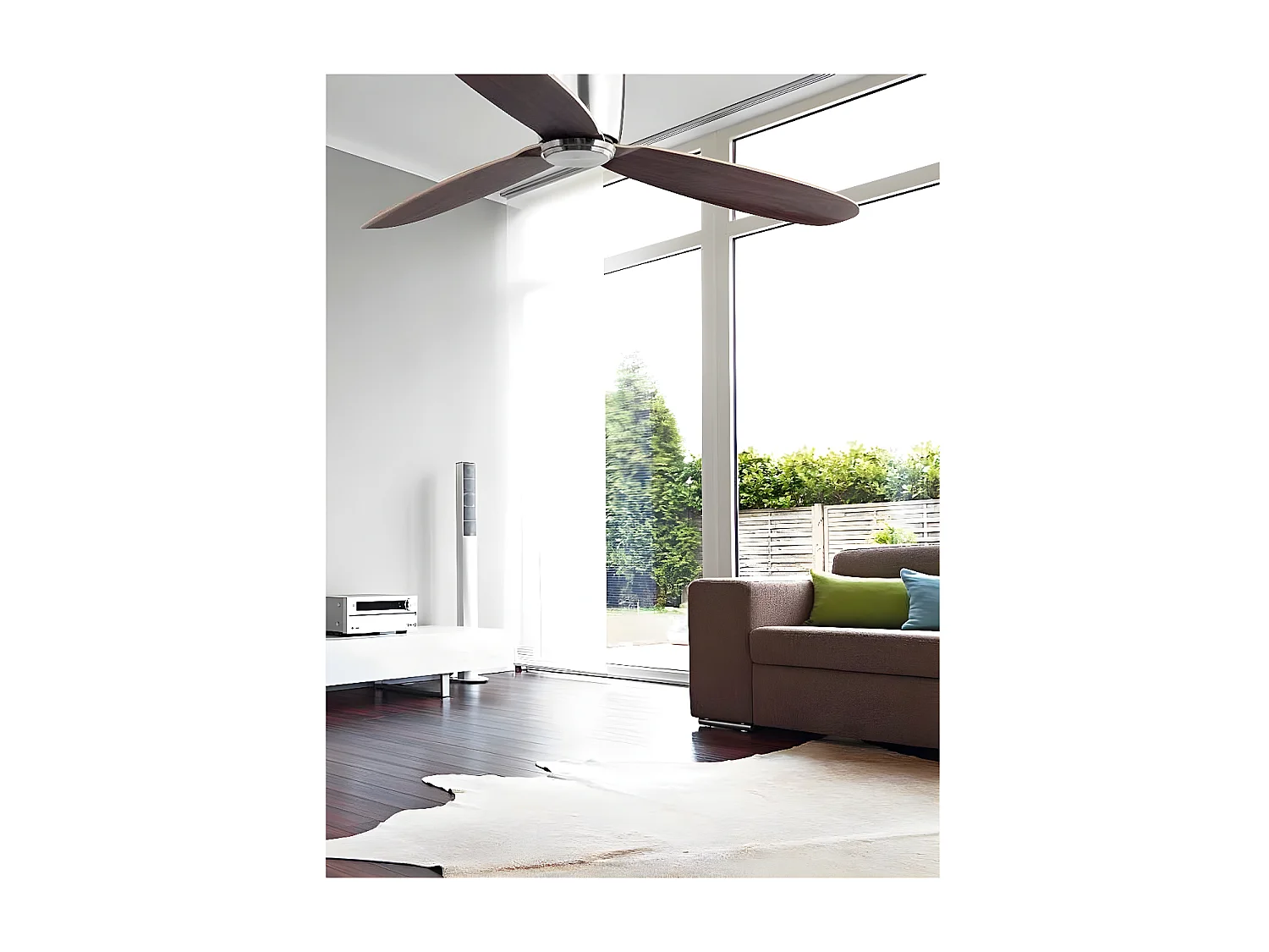 Ventilateur DC NIAS nickel marron