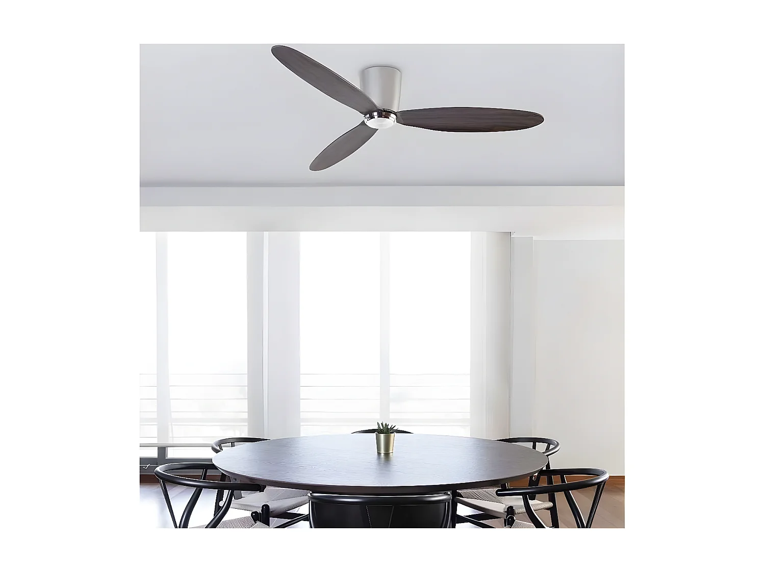 Ventilateur DC NIAS nickel marron