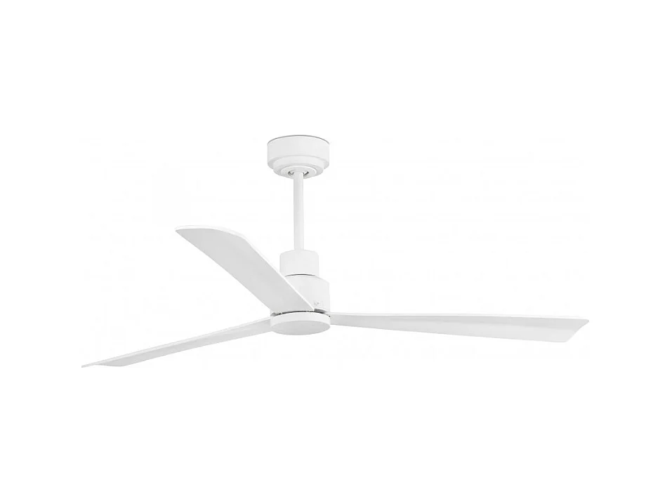 Ventilateur moteur DC NASSAU BLANC sans lumière 3 PALES FARO