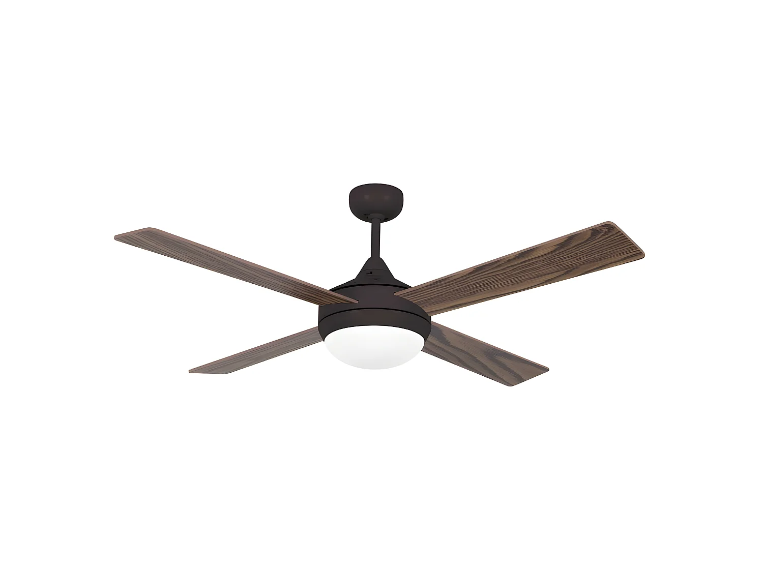 ICARIA AC ventilateur marron pales réversibles télécommande Faro