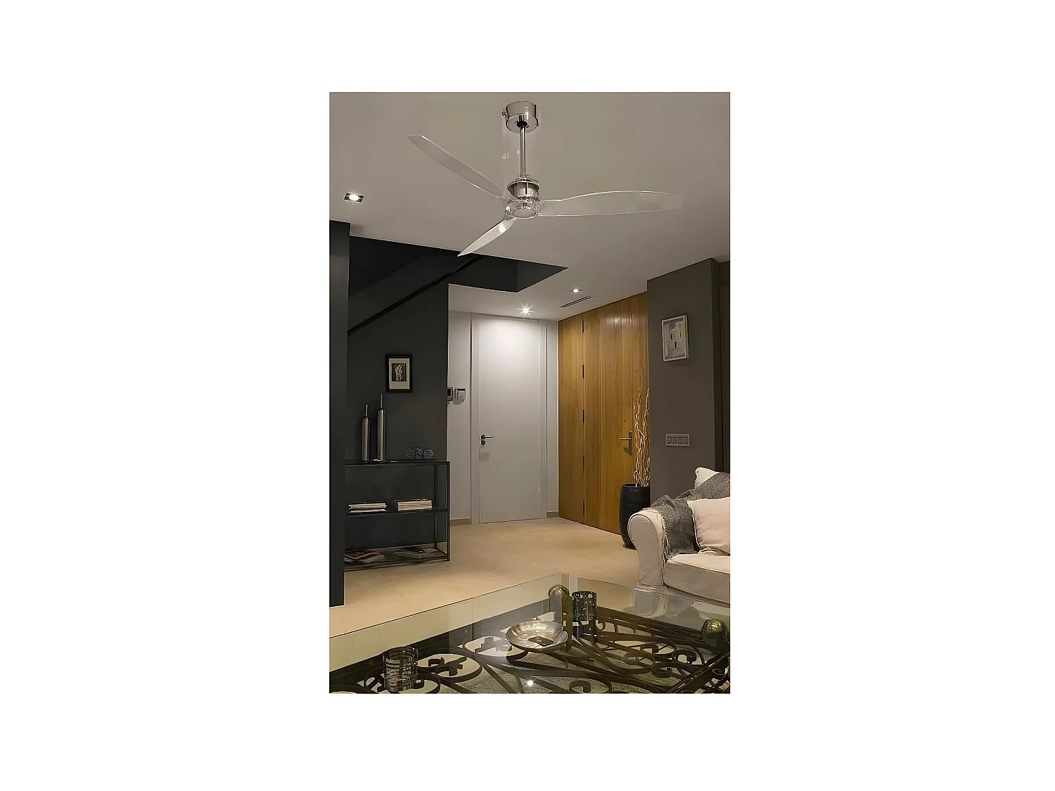 TUBE FAN M Ventilateur DC transparent