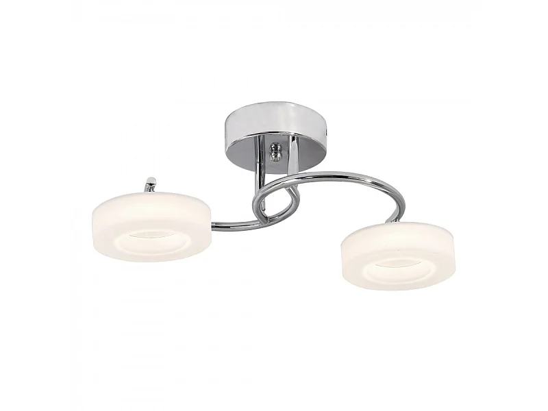 Plafon  De La Srie Tokio De Led  En Metal Acabado Cromo De