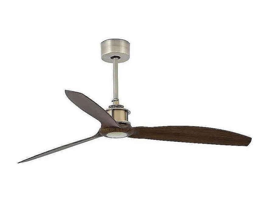 JUST FAN M Alter DC-Lüfter aus Gold/Holz