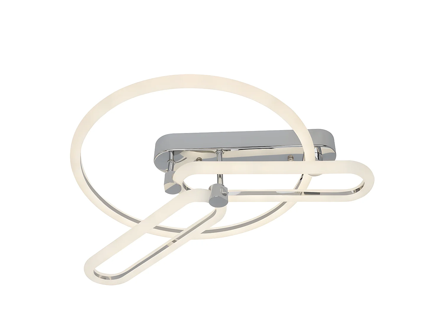 Plafon Led Regulable C. Remoto Modelo Adhara Cromo