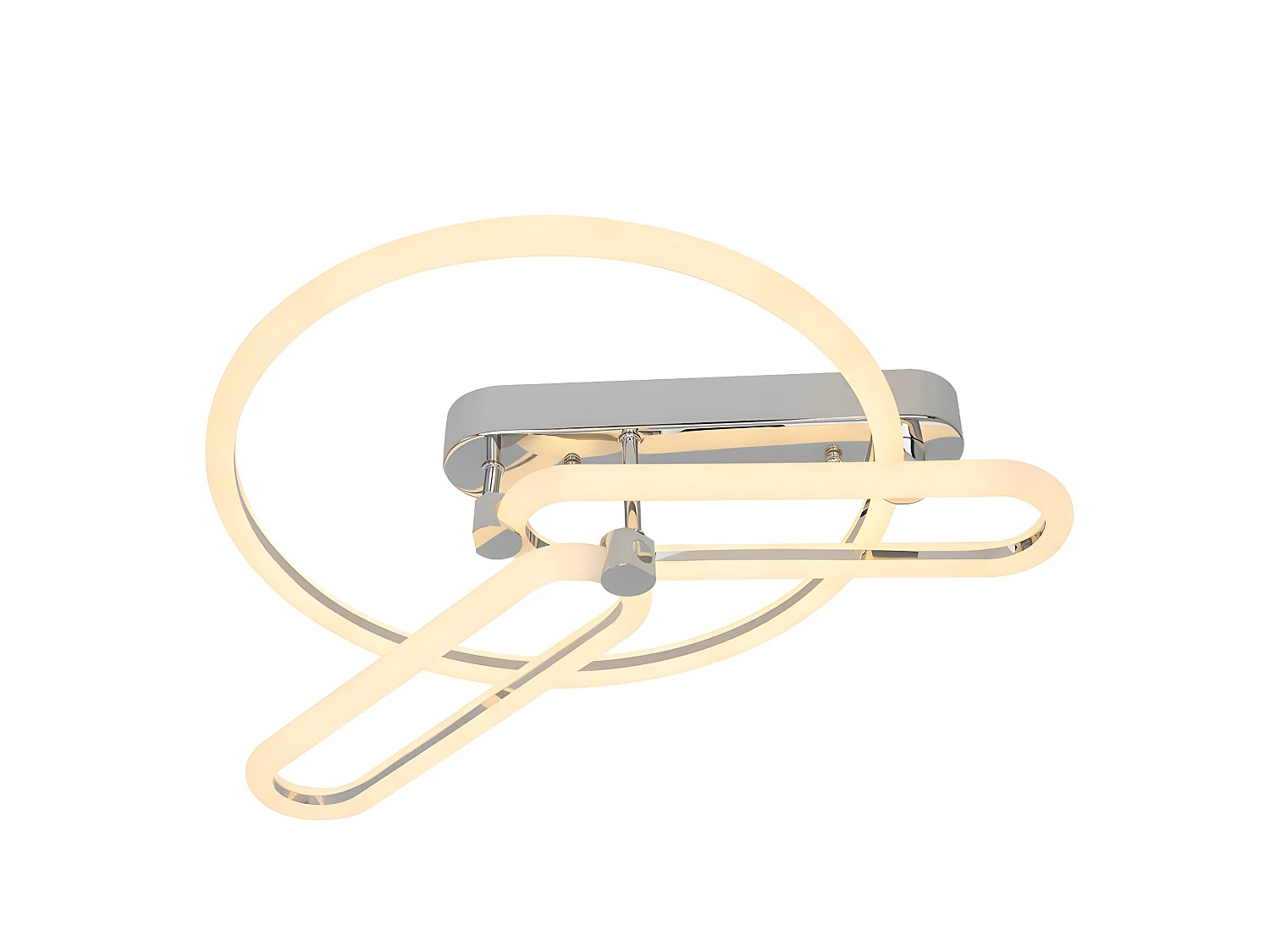 Plafon Led Regulable C. Remoto Modelo Adhara Cromo