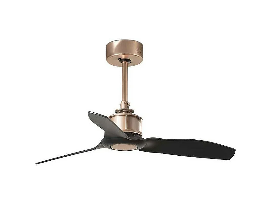 JUST FAN XS Koper/zwarte plafondventilator 81cm