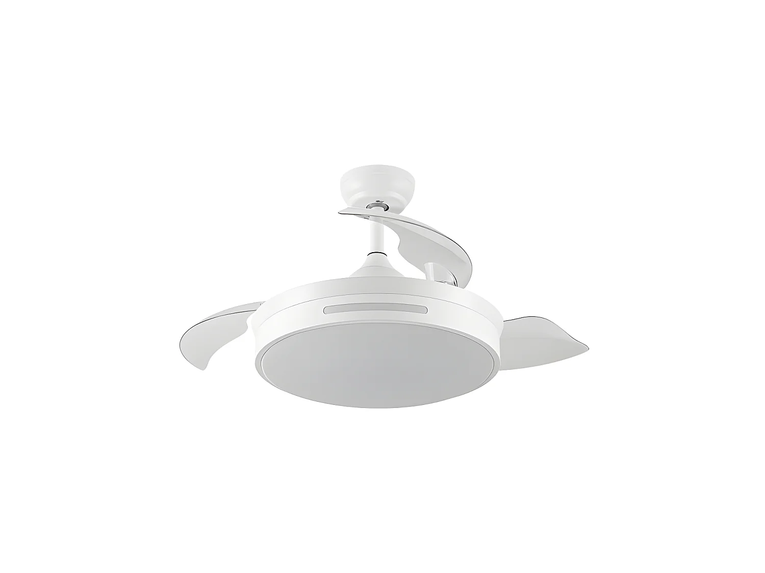 Ventilador Dc Micenas L Blanco Led Con Memoria De Color