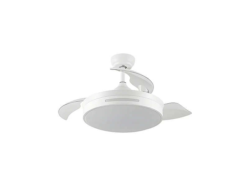 Ventilador Dc Micenas L Blanco Led Con Memoria De Color