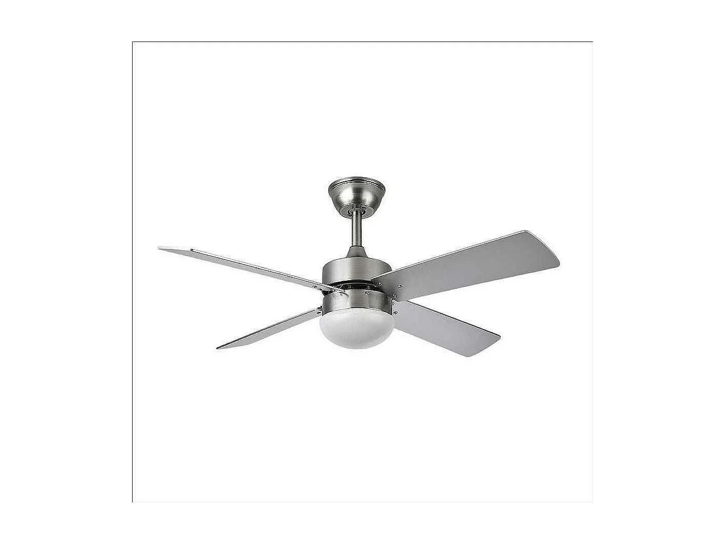 Ventilateur SOFIA DC nickel E27 télécommande Fabrilamp