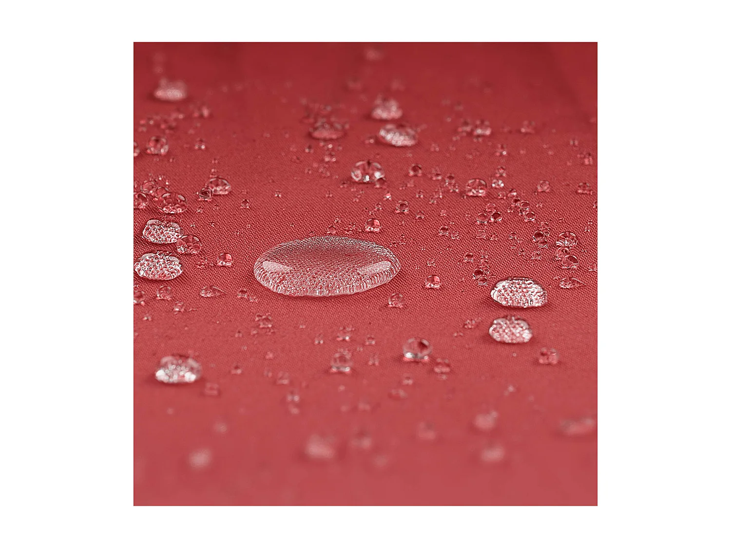 Parasol de terrasse hexagonal bordeaux 294 x 294 x 248 cm 14_0007556