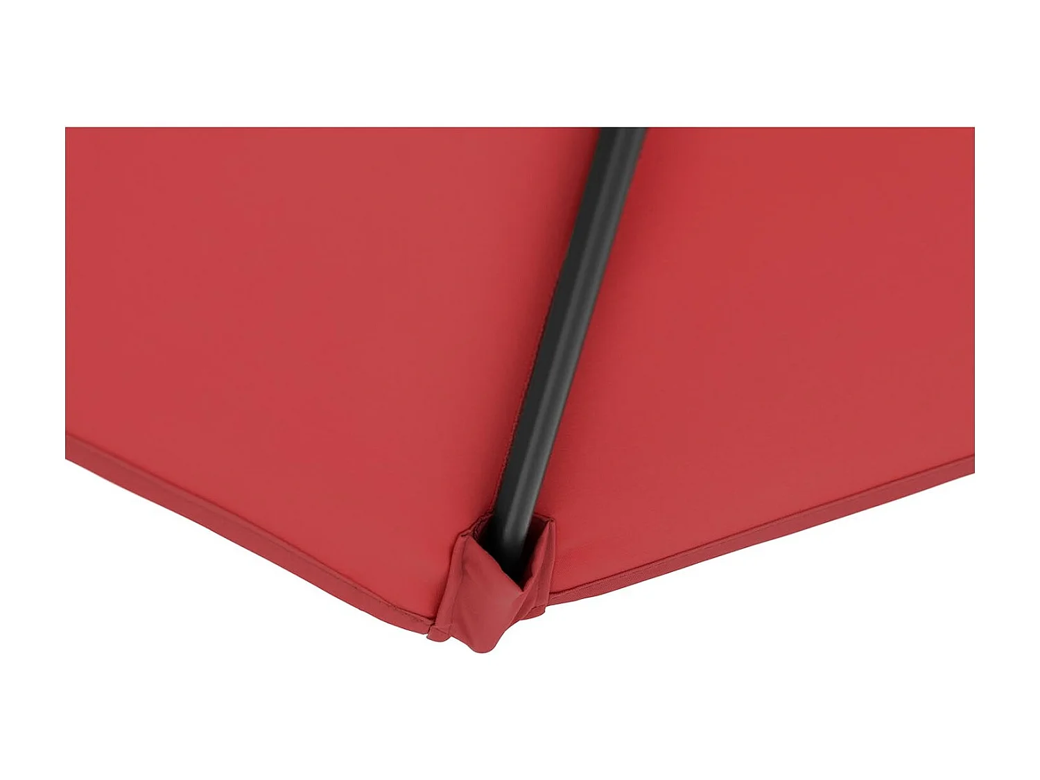 Parasol de terrasse hexagonal bordeaux 294 x 294 x 248 cm 14_0007556