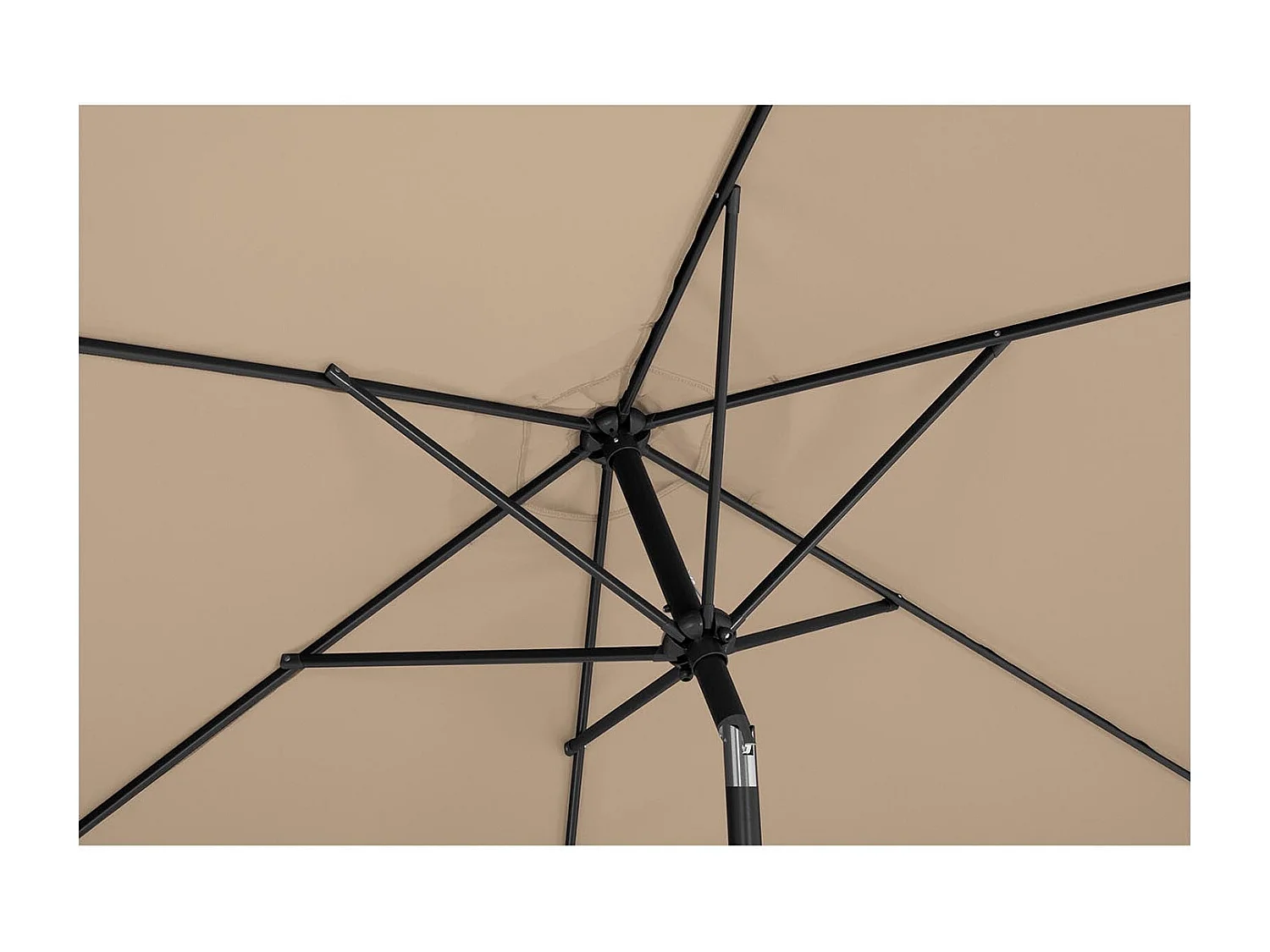 Parasol de terrasse hexagonal 294 x 250 x 248 cm 14_0007554