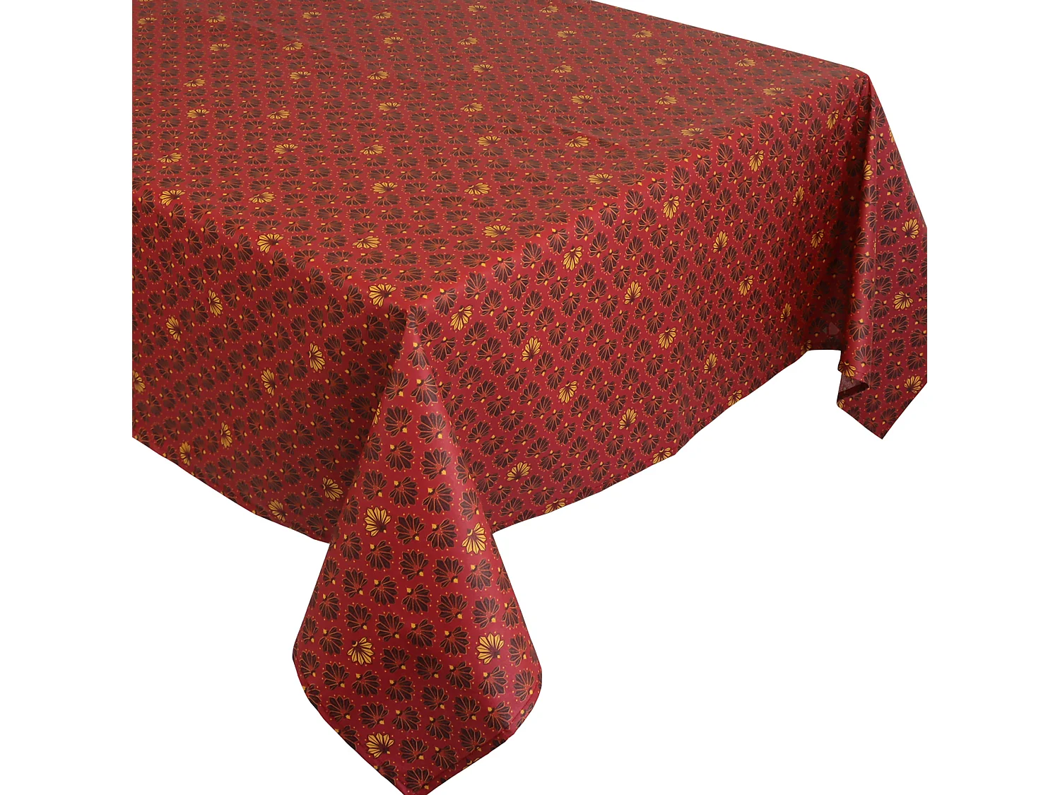 Nappe rectangle 150x350 cm DIVA rouge