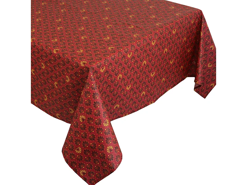 Nappe rectangle 150x250 cm DIVA rouge