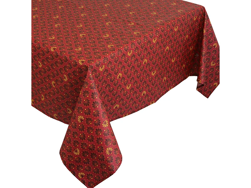 Nappe rectangle 150x200 cm DIVA rouge