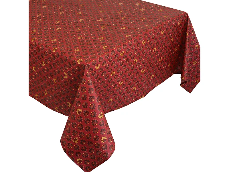 Nappe rectangle 150x300 cm DIVA rouge