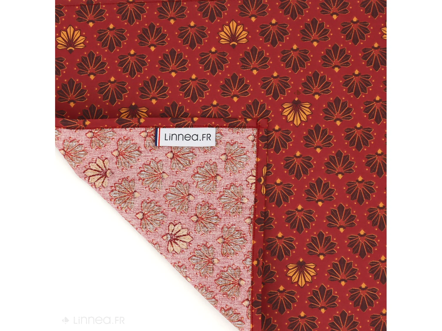 Nappe rectangle 150x300 cm DIVA rouge