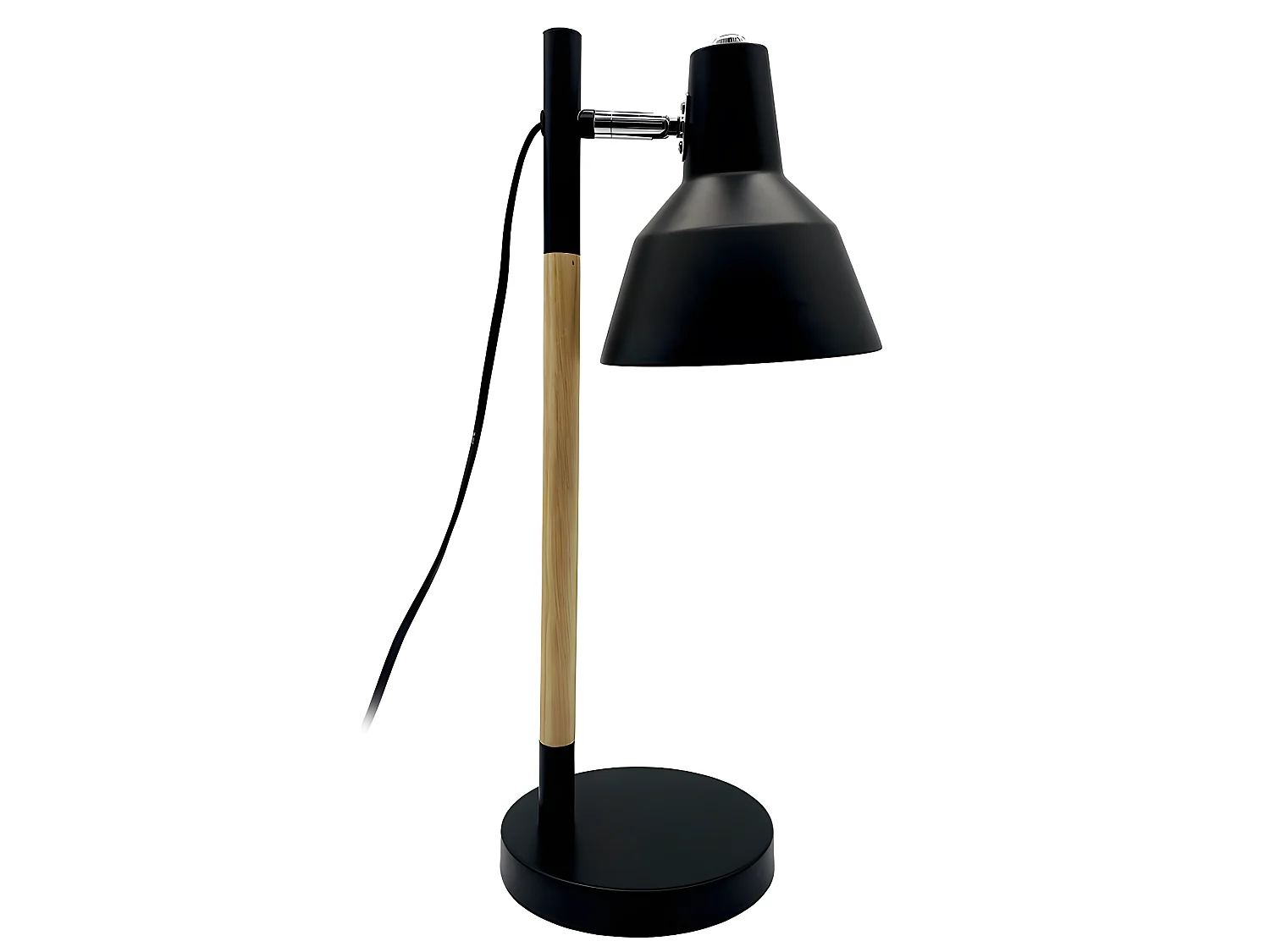 Modello flessografico BASIL nero Articulable FABRILAMP