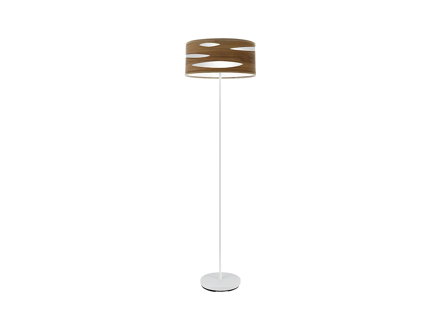 Métal Salon Pied Couleur Blanc modèle Odra FABRILAMP