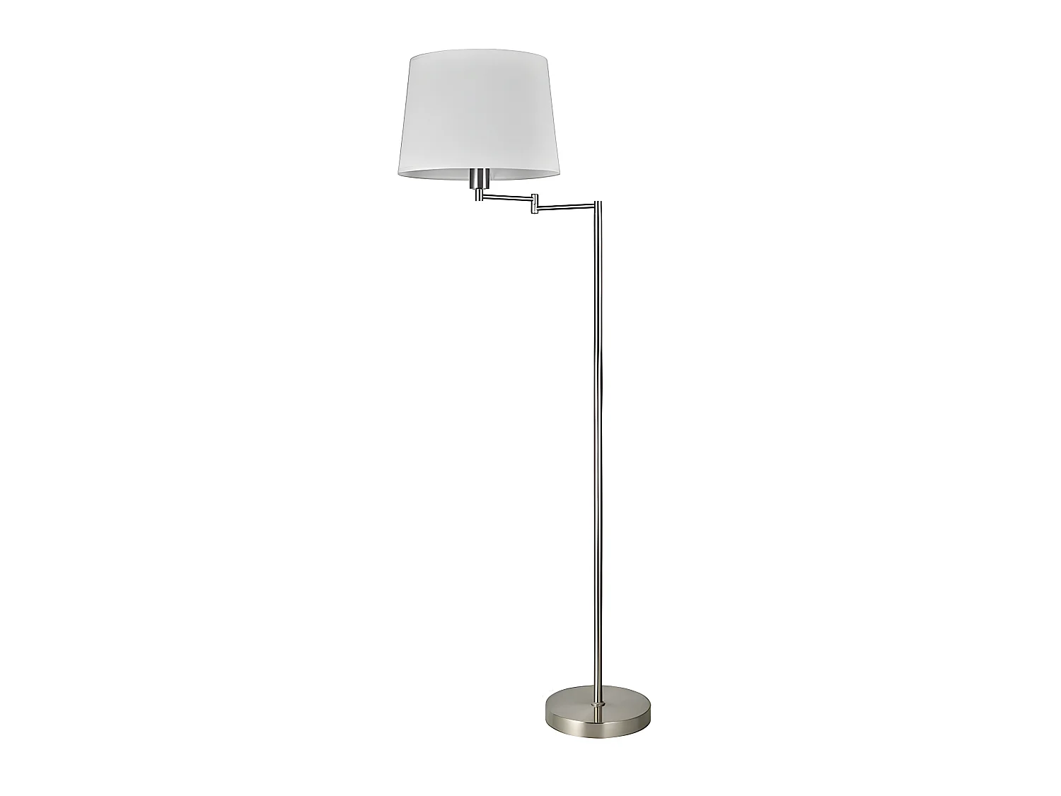 Pied de Salon nickel modèle ISTANBUL de 1 FABRILAMP léger