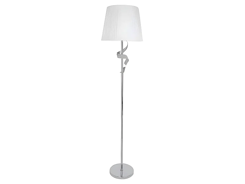 Salon Foot SERIE Baeza in schermo bianco cromo FABRILAMP