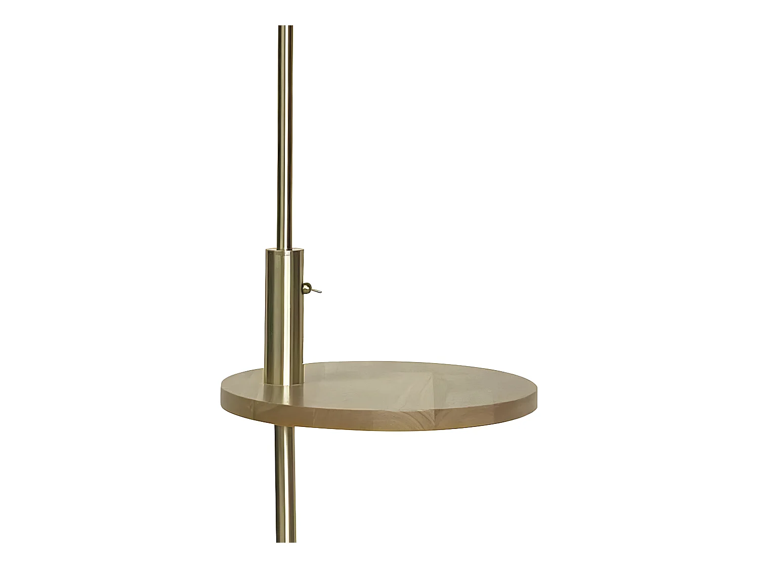 Lampada da appoggio collegamento USB e tavolino da incasso SIRIO in pelle FABRILAMP