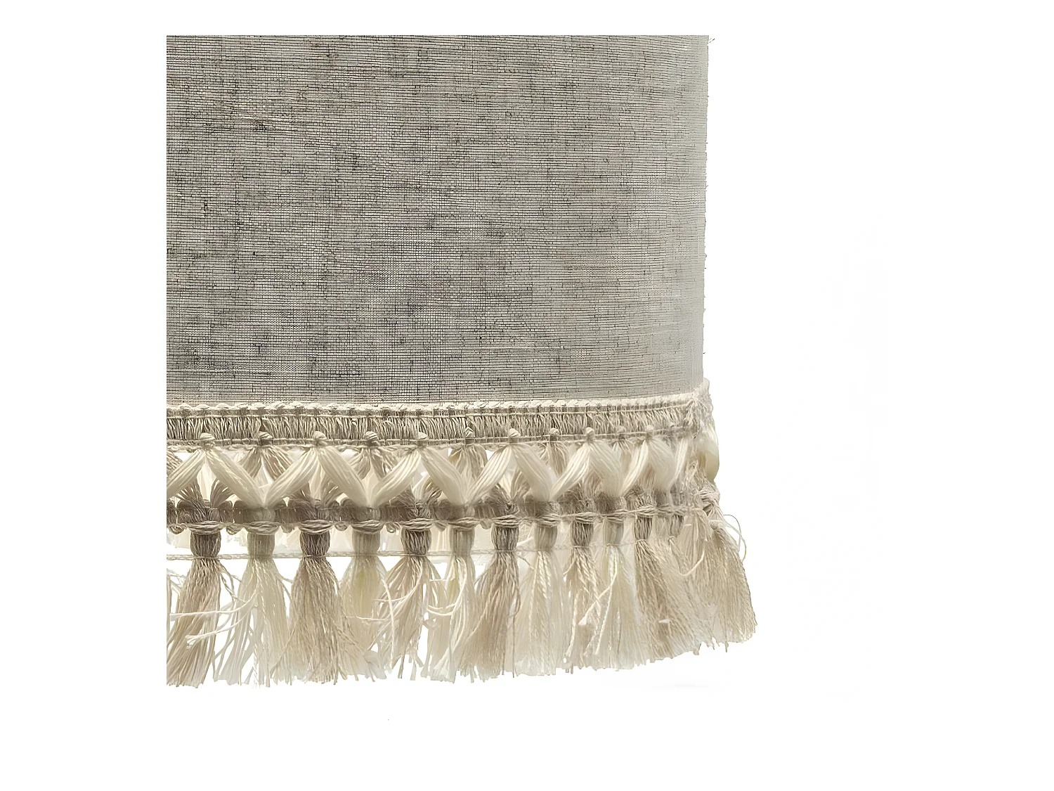 VERA Series Salon PIE en cuir/beige FABRILAMP