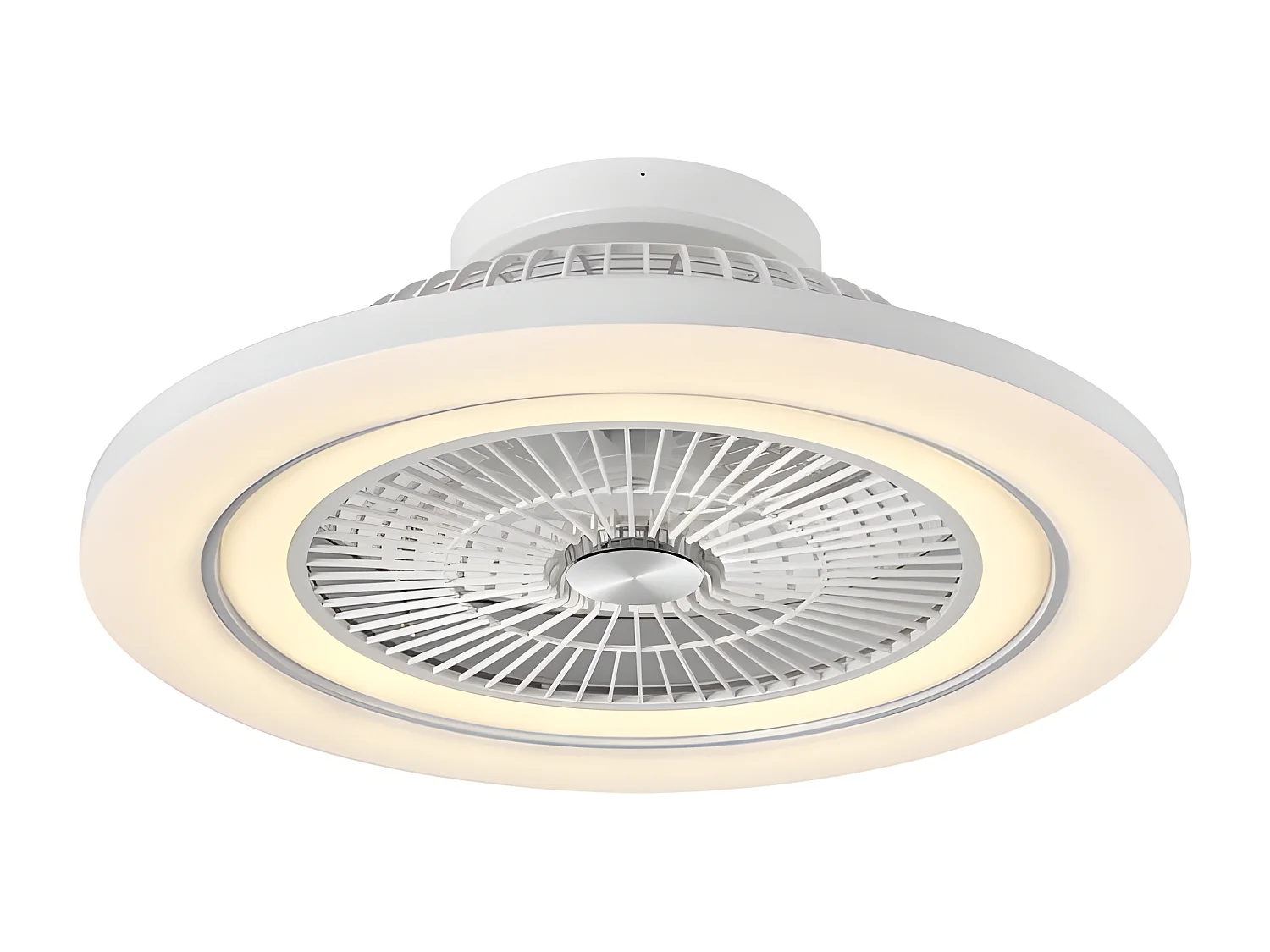 Ventilatore MATO DC led bianco dimmerabile telecomando Fabrilamp