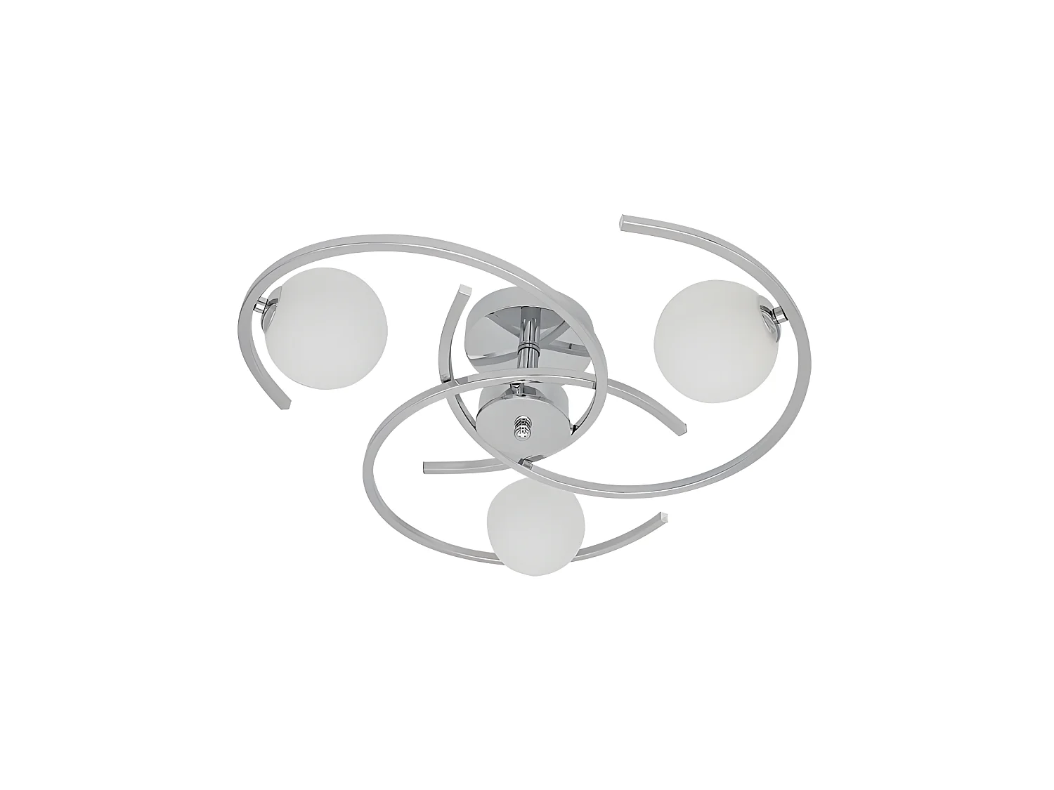 Plafondd de 3 LIGHTS modèle Conil couleur Chrome FABRILAMP