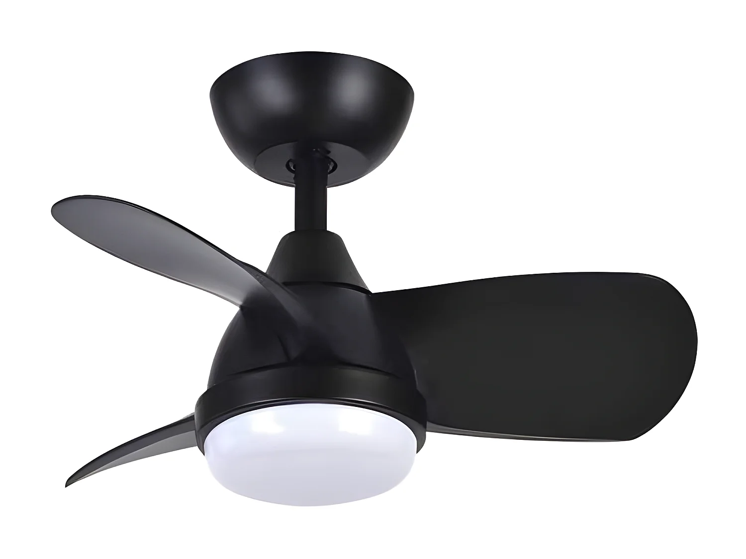 DC Black LED 24W ventilateur avec 3 températures de fabrication