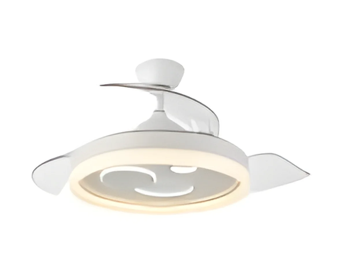 Ventilador Dc Turia Blanco Led 72w 3 Temperaturas