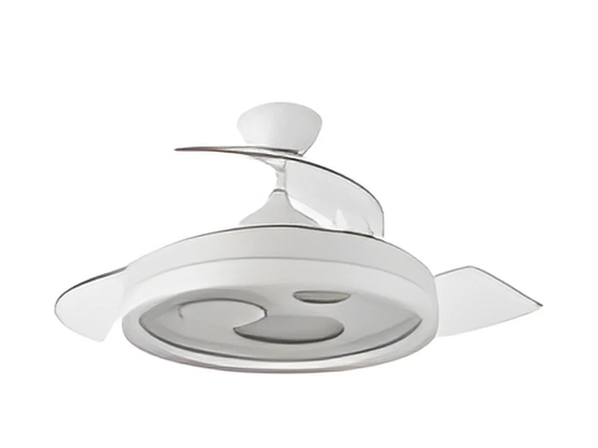 Ventilateur DC TURIA led blanc 72w 3 températures Fabrilamp