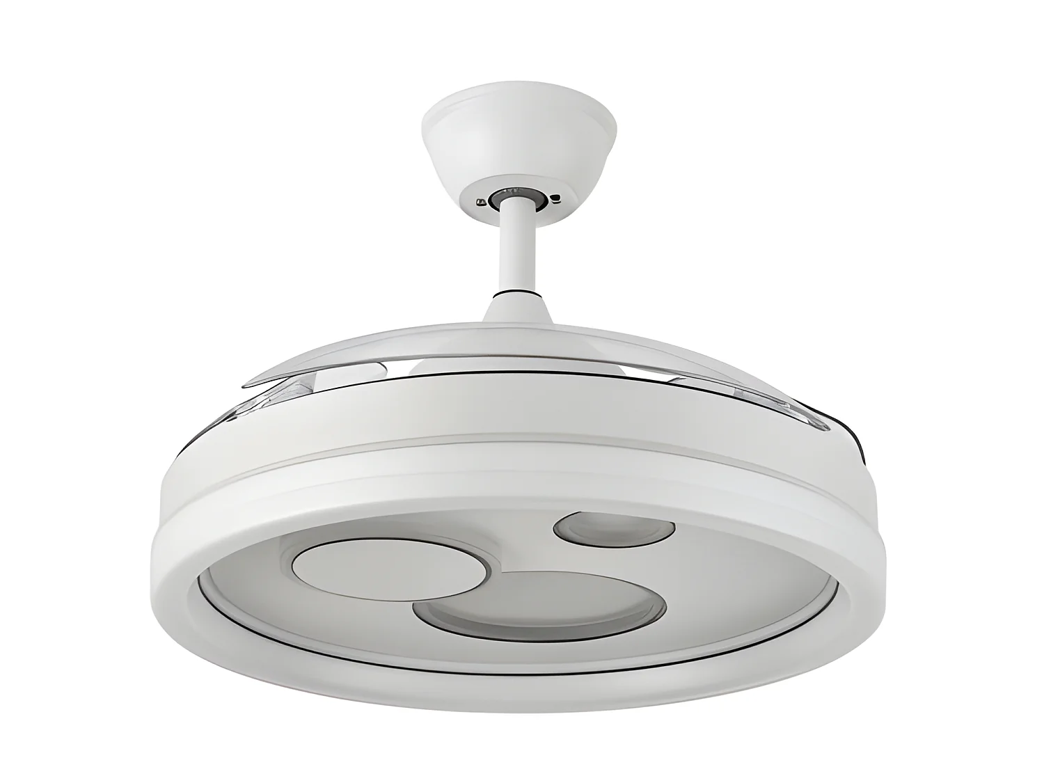 Ventilateur DC TURIA led blanc 72w 3 températures Fabrilamp