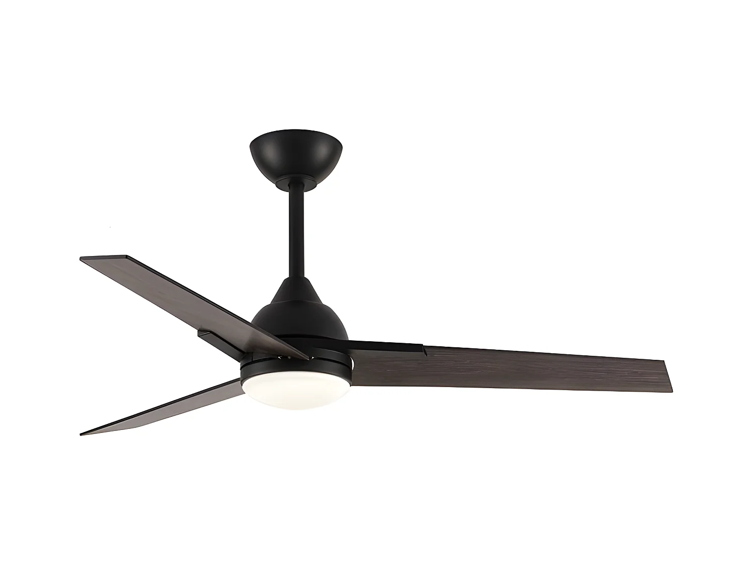 Ventilatore DC ARGESTE Led marrone 22w con 3 temperature e memoria Fabrilamp