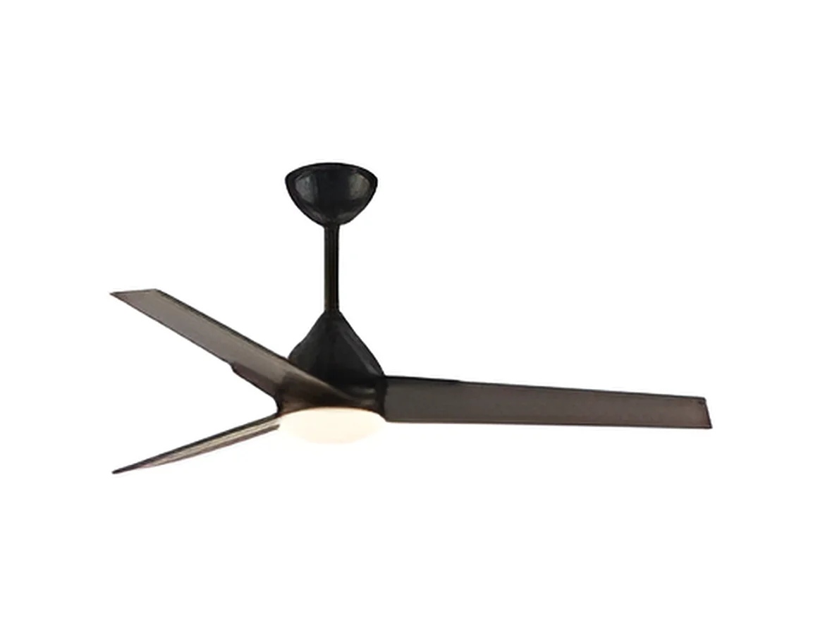 Ventilatore DC ARGESTE Led marrone 22w con 3 temperature e memoria Fabrilamp