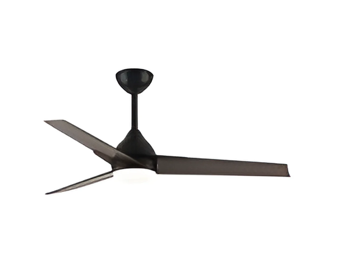 Ventilatore DC ARGESTE Led marrone 22w con 3 temperature e memoria Fabrilamp