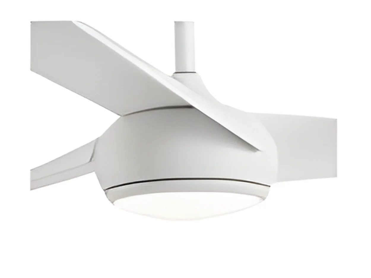 Ventilador Dc Patras Blanco Led Con Memoria De Color