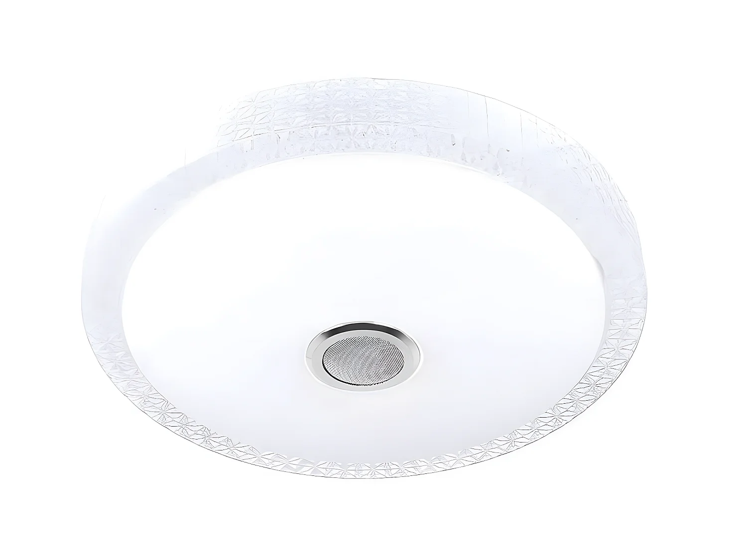 Plafond ZAID a conduit 72w avec Rgb, haut-parleur et Buetooth FABRILAMP