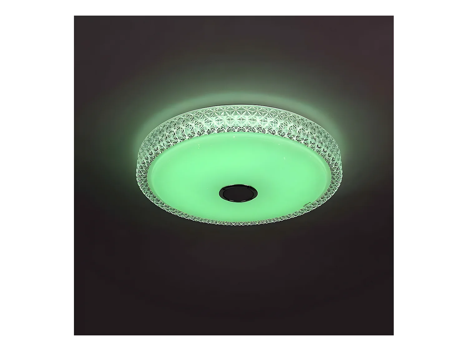 Plafond ZAID a conduit 72w avec Rgb, haut-parleur et Buetooth FABRILAMP