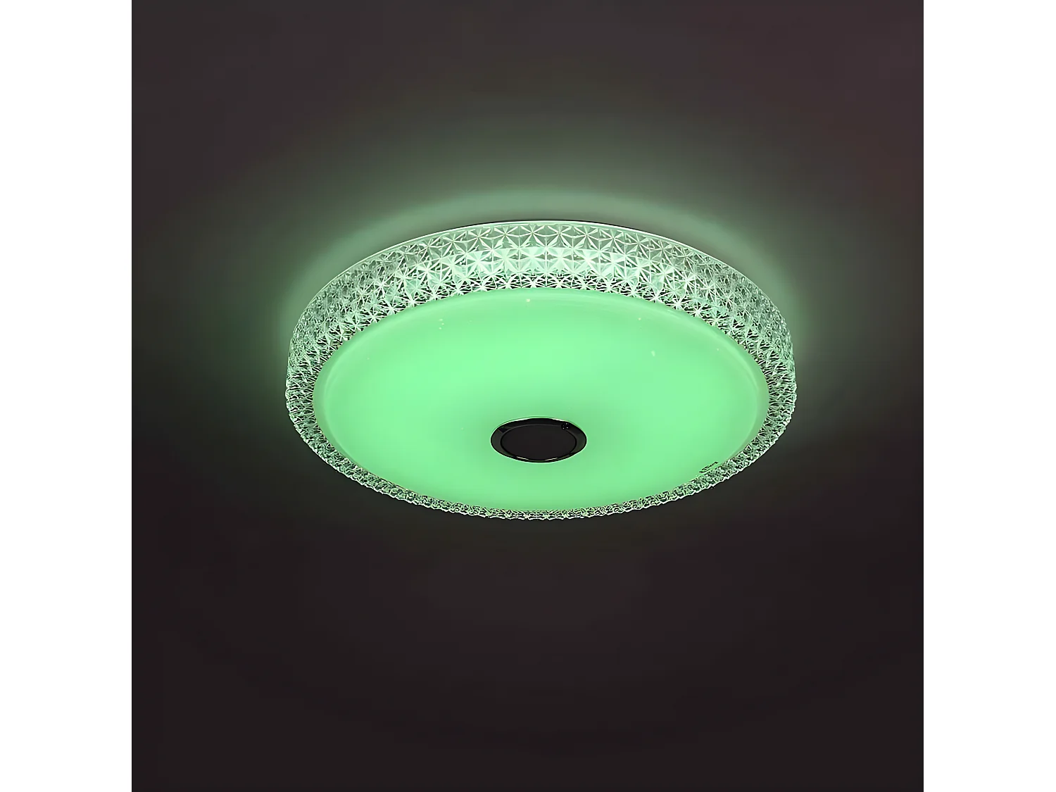 Plafond ZAID a conduit 72w avec Rgb, haut-parleur et Buetooth FABRILAMP