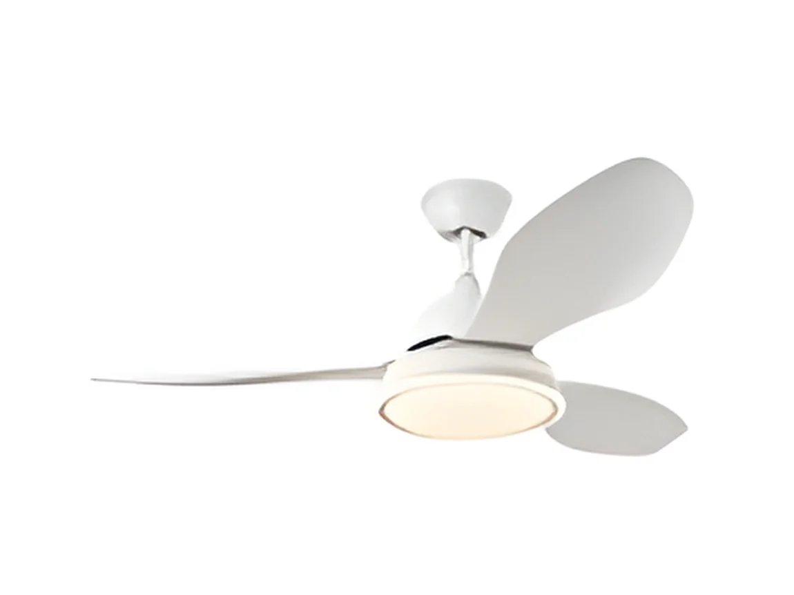 Ventilador Dc Datoo Blanco Led 48w Tres Temperaturas Regulables