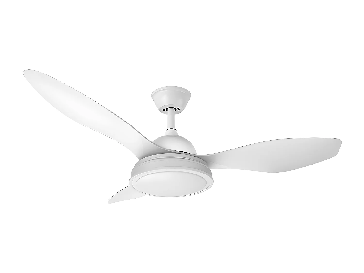 Ventilatore DATOO 48w Dc Bianco 3 Pale 6 Velocità di FABRILAMP
