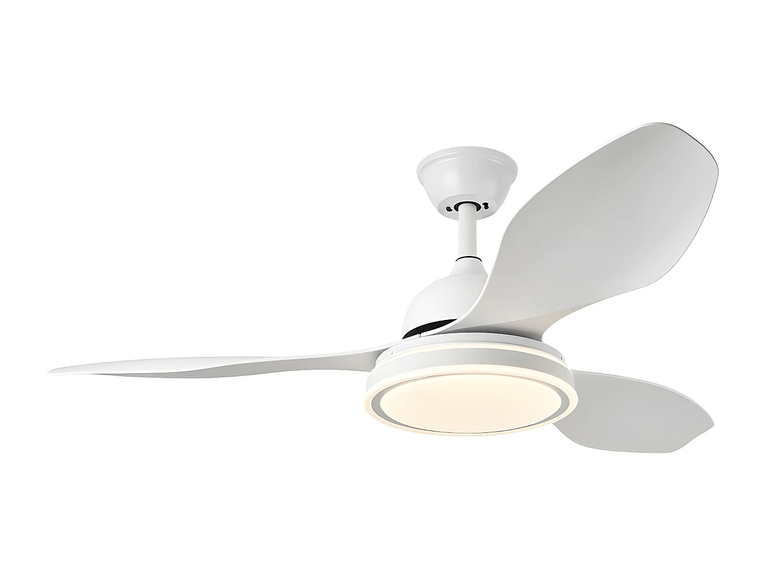 Ventilatore DATOO 48w Dc Bianco 3 Pale 6 Velocità di FABRILAMP