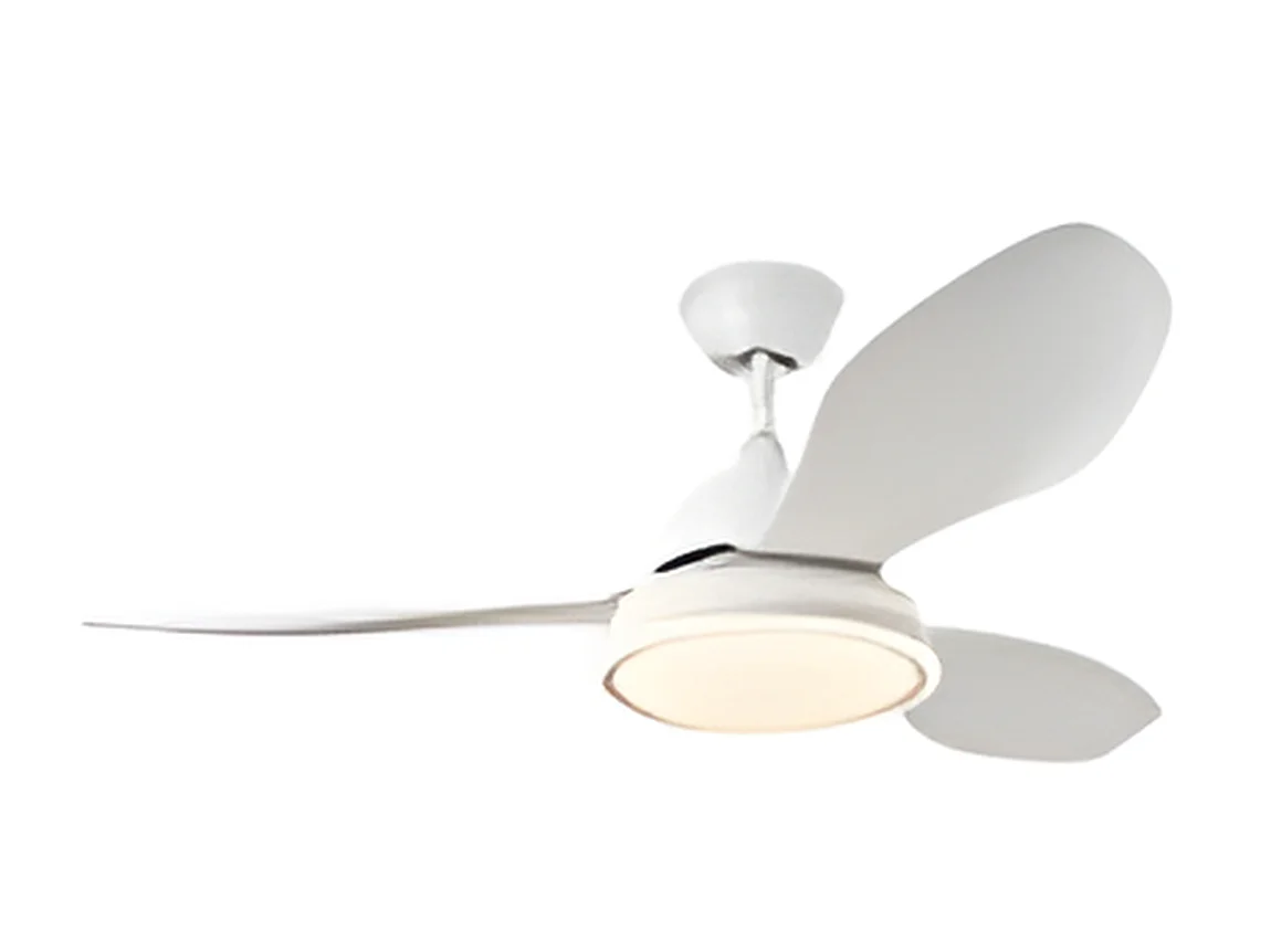 Ventilatore DATOO 48w Dc Bianco 3 Pale 6 Velocità di FABRILAMP