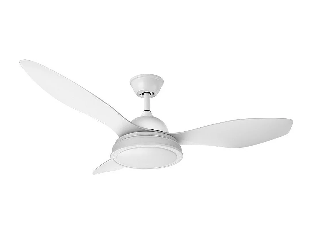 DATOO Ventilateur DC LED Blanc 48w Trois Températures Réglables FABRILAMP