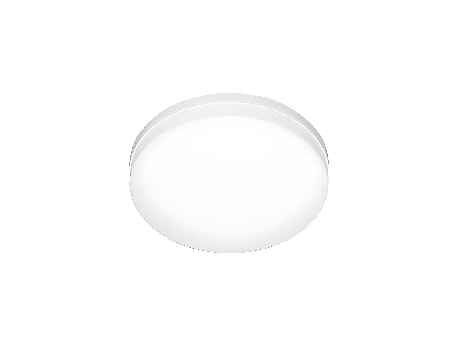 Plafon Redondo Trueno Blanco  Sistema De Encaje Rapido