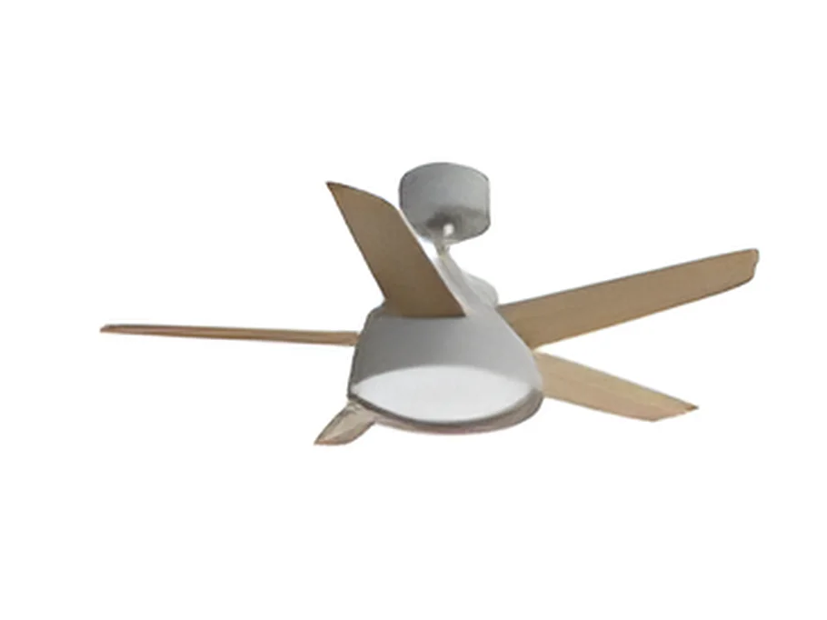 LEBECHE DC ventilateur gris LED 3 températures télécommande Fabrilamp