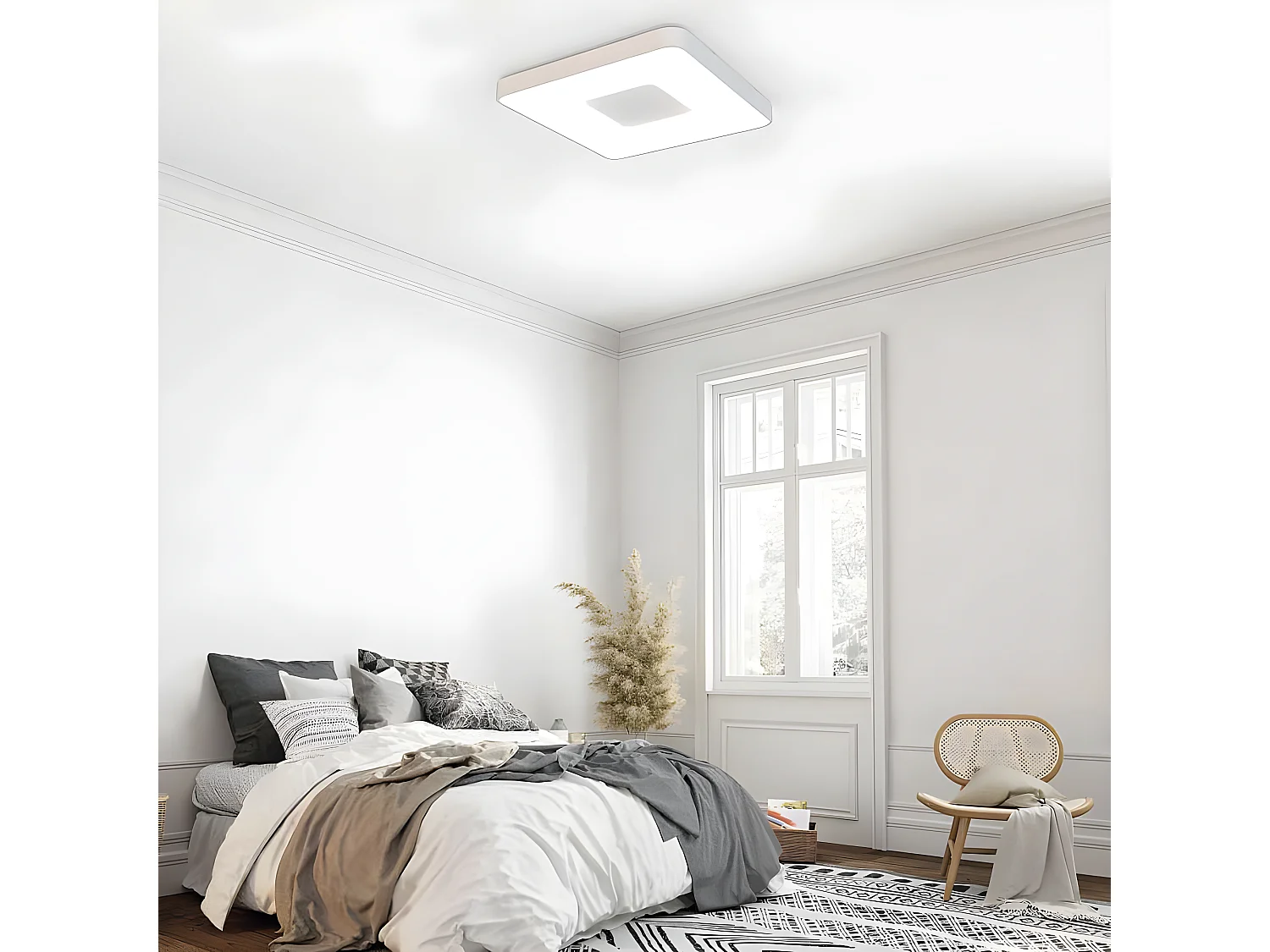 Plafondnier rond de la série COIN de MANTRA