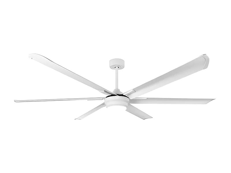 Ventilateur extra large DC MAREA LED blanc 3 températures Fabrilamp